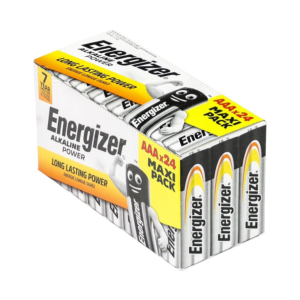 Energizer AAA Alkaline Power Battery Value Home Pack ENR414677
