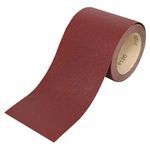 Timco 115mm x 10m Sandpaper Roll Red 60 Grit Long life 231004