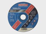 Faithfull 125 x 6.5 x 22.23mm 125mm Grinding Disc for Metal Depressed Centre FAI1256MDG