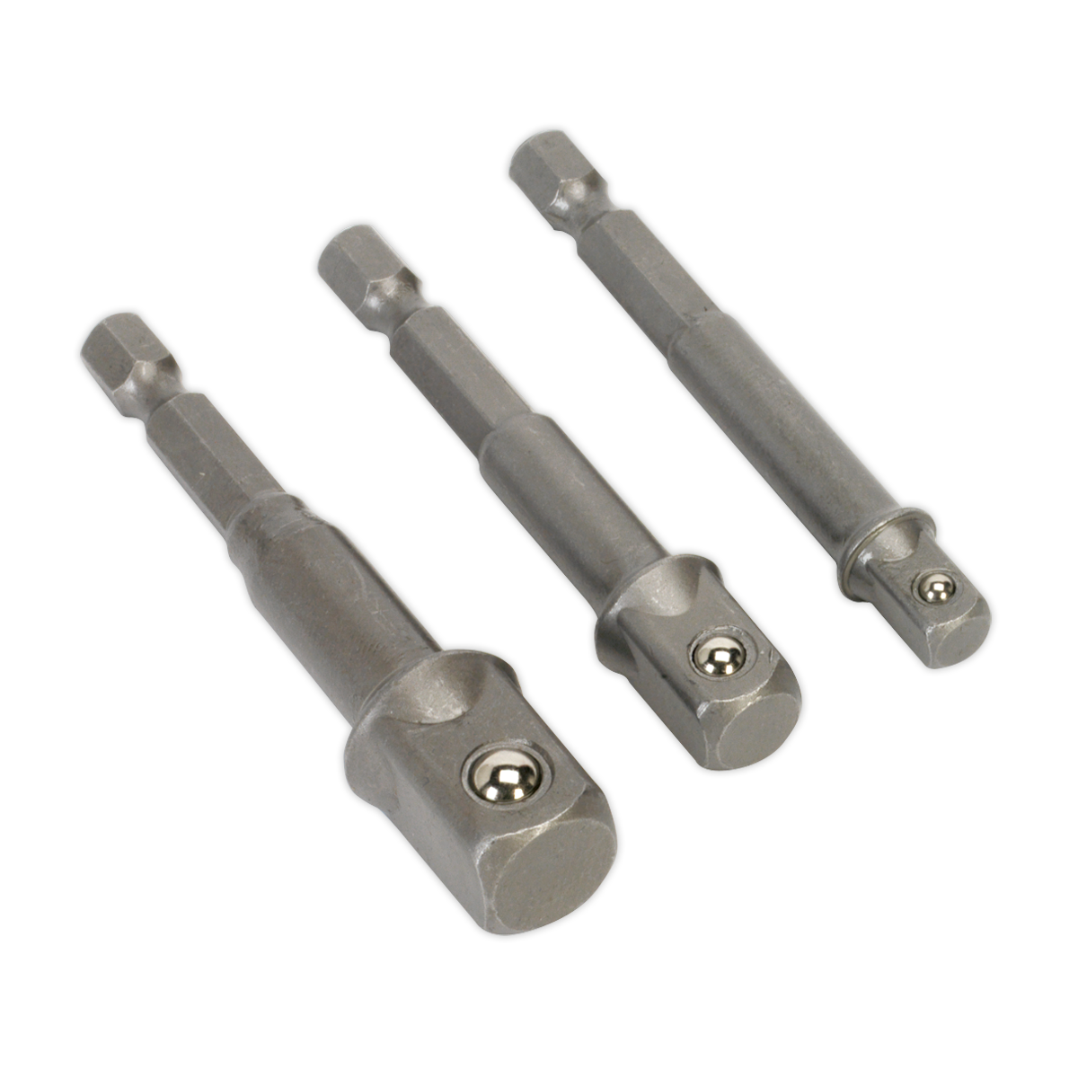 Sealey AK4929 Power Tool Socket Adaptor Set of 3 Piece
