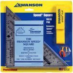 Swanson 7" Imperial Speed Square With Instruction Book SWA-S0101