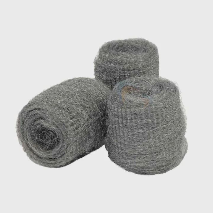 Rothenberger Steel Wool Pads Medium Grade Pack of 3 for Cleaning