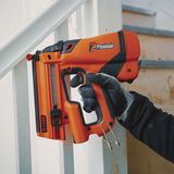 Paslode IM65 F16 7.4V Cordless Second Fix 16 Ga Straight Brad Nailer with 1 x 2.1Ah Battery 013323