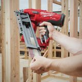 Milwaukee M18FFN-0C 18V Fuel Brushless First Fix Angled Framing Nailer Body Only 4933471406