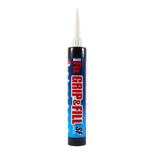 Timco 350ml Multi-Fix Grip & Fill Solvent S-Free White 247318