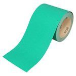 Timco 115mm x 10m Sandpaper Roll Green 80 Grit Long life 231117