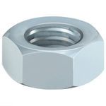 Timco Hex Full Nut DIN 934 BZP M20 Standard metric thread Pack of 2 20HNUTZP