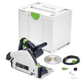 Festool TS 55 FEQ-Plus 110V GB 160mm Circular Plunge-Cut Saw In Systainer - 576707
