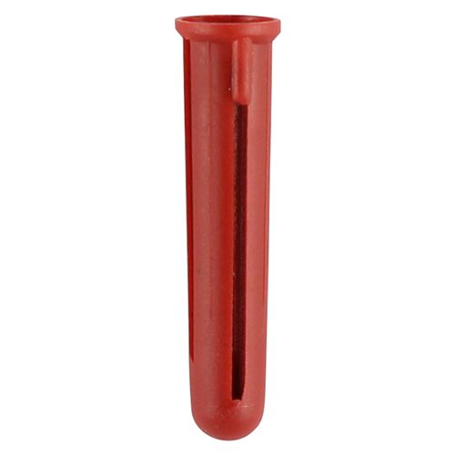 Timco 30mm Red Plastic Plug Concrete &amp; Masonry (100/Box) RPLUG