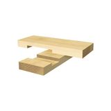Trend 1/4" Two Flute Straight Cutter 10mm Dia. x 19.1mm Cut C016X1/4TC