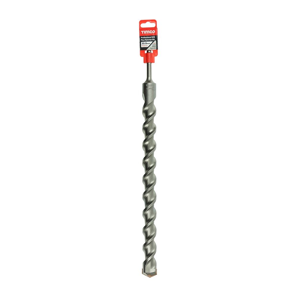 Timco Addax 30 x 450mm Professional SDS Plus Hammer Bit High Quality AP30450