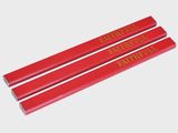 Faithfull Carpenters Pencils Pack of 3 Red / Medium General Carpentry FAICPR