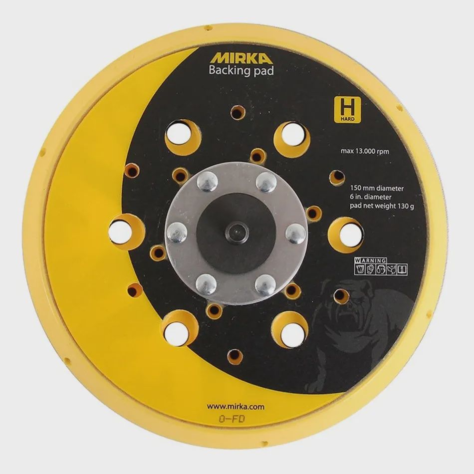 Mirka Sander Backing Pad Net 150mm Grip 48 Hole Medium 8292605011