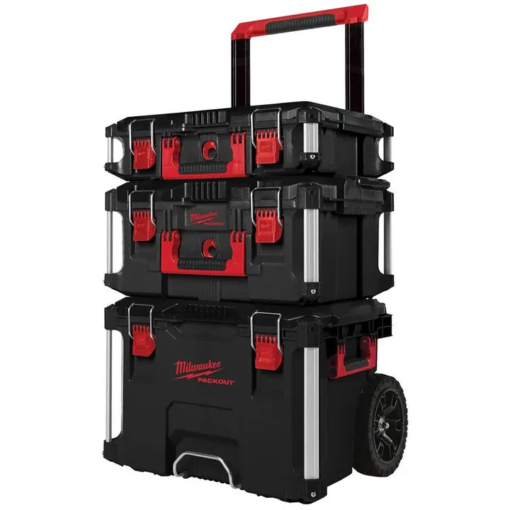 Milwaukee Packout Trolley Toolbox 3 Piece Set 4932464244