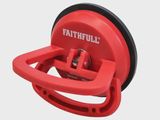Faithfull 120mm Single Pad Suction Lifter Easy Handling FAISUCPAD