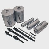 Mexco A10DCDKIT57 DCX90 Grade Dry Diamond Core Drill Kit Set of 11 Piece