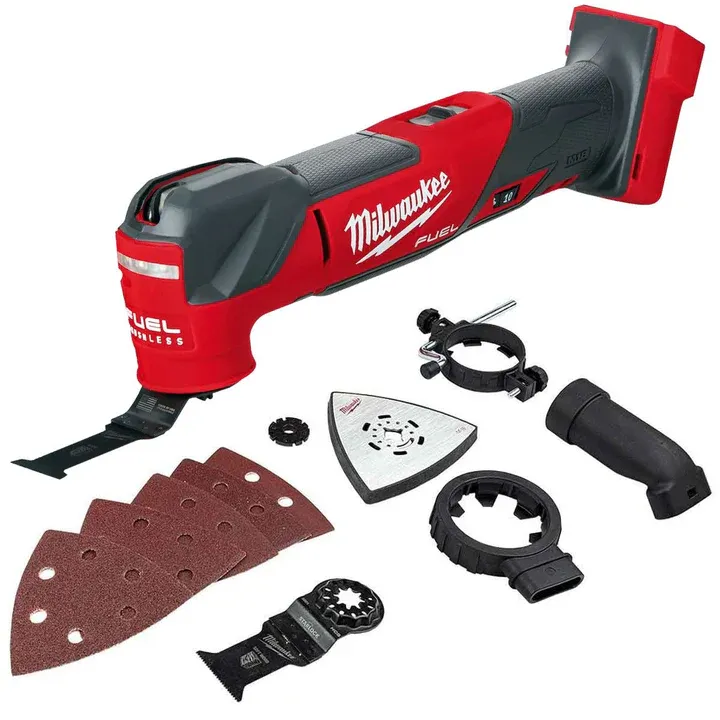 Milwaukee M18FMT-0 18v Fuel Brushless Multi Tool with Accessories