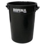 Refina 100 Litre X-2 Black Heavy Duty Plaster Mixing Bucket Tub 321043