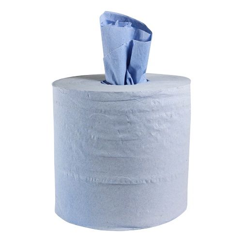 Timco 150m x 170mm Shield Centrefeed Rolls Blue Pack of 6 973508