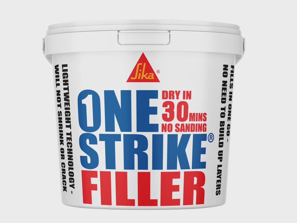 Everbuild 461916 One Strike Filler 1 litre EVBONE1