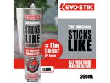 Evo-stick Sticks Like Adhesive Clear 290ml EVO663824