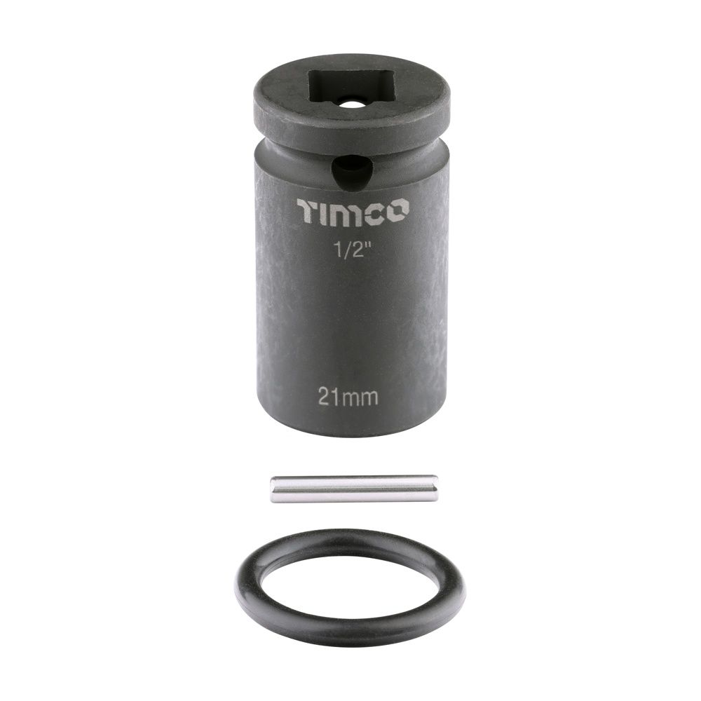 TImco 21 x 52mm Scaffolders Short Impact Shorter & Lighter Socket 228164