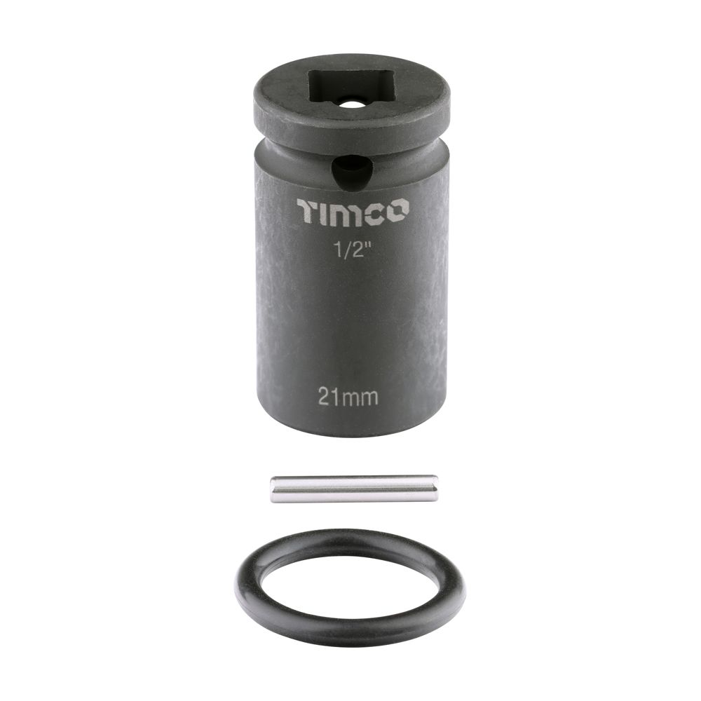 TImco 21 x 52mm Scaffolders Short Impact Shorter &amp; Lighter Socket 228164