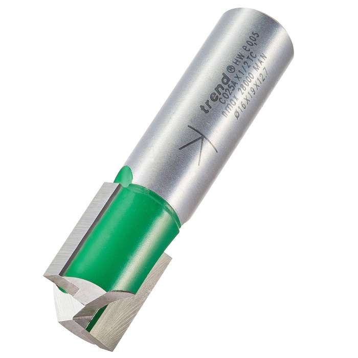 Trend C025AX1/2TC - Two Flute Cutter 16mm diameter