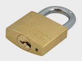 Faithfull 30mm Brass & steel shackle Padlock Lock Features 3 Keys FAIPLB30