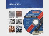 Faithfull 115 x 1.0 x 22.23mm Multi-Purpose Cutting Disc (Pack of 10) FAI11510MUL