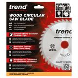 Trend Wood Circular Craft Combination Saw Blade 190mm x 30mm x 40T CSB/19040