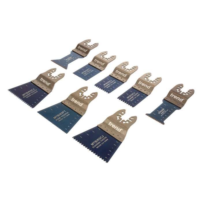 Trend MTB/SET/8 - Universal Multi-Tool Blade Set, 8pc