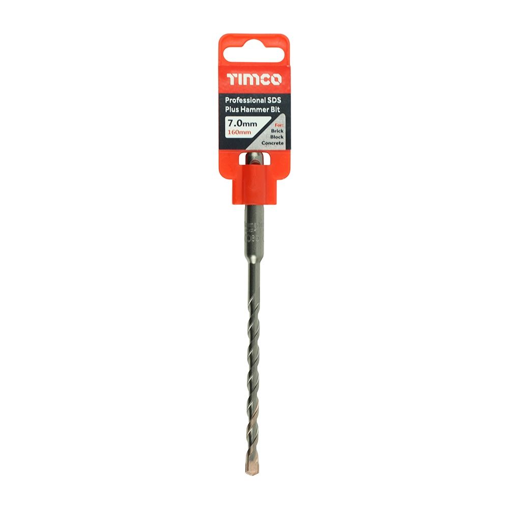 Timco 7.0 x 160mm Professional SDS Plus Hammer Bit High quality  AP7160
