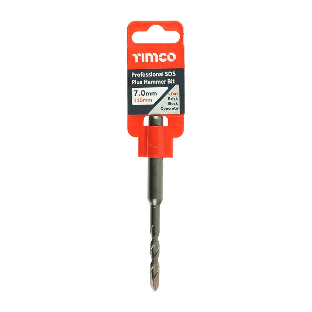 Timco 7.0 x 110mm Professional SDS Plus Hammer Bit High quality  AP7110