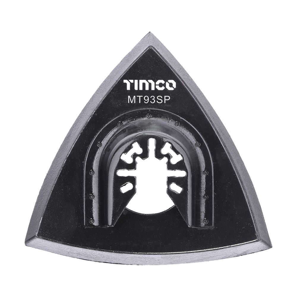 Timco 93mm Multi-Tool Delta Sanding Hook &amp; loop Backing Pad MT93SP