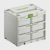 Festool SYS3-RK/6 M 337-Set Systainer³ Rack - 577816