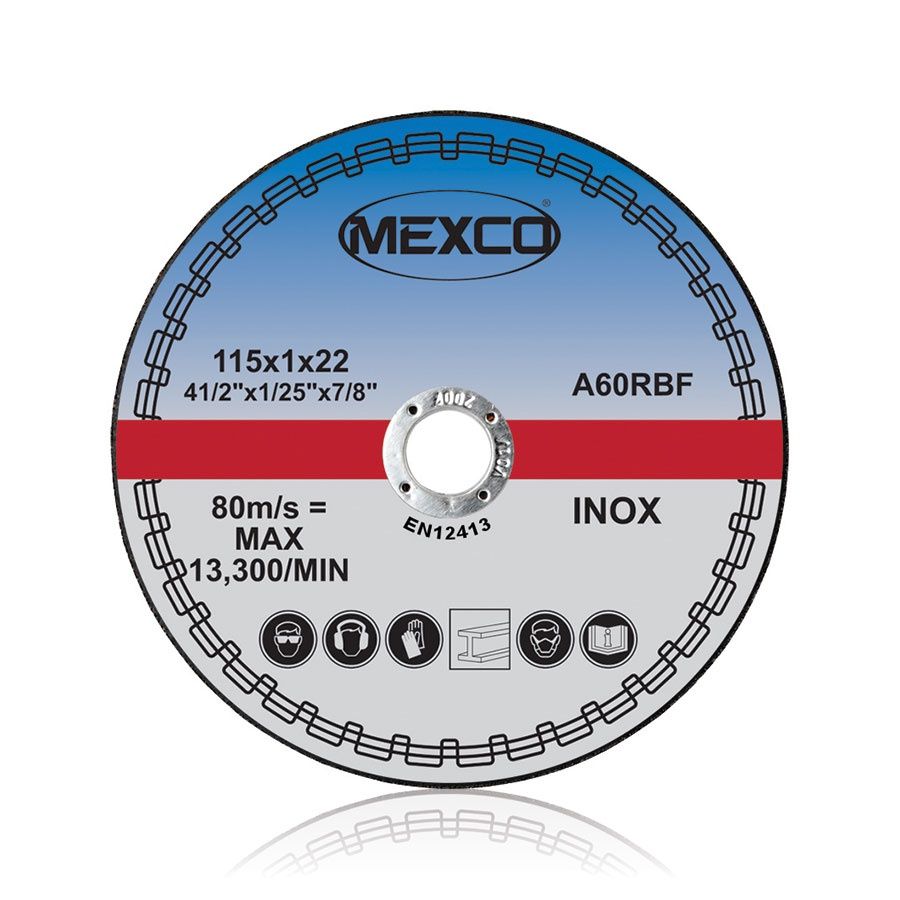 Mexco 115MM Multi Purpose CUT OFF DISC 10PC TIN SET MEX11510MULCD