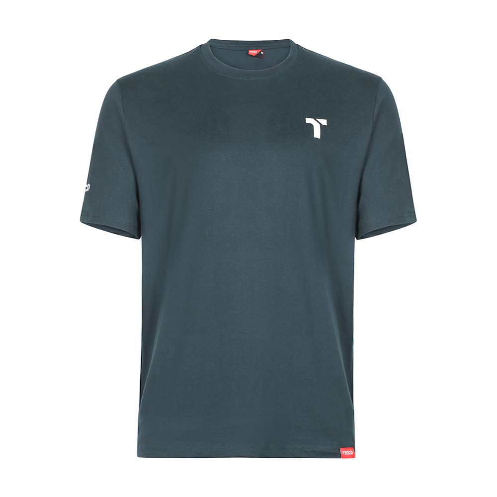 Timco Mens Short Sleeve Trade T-Shirt Classic Fit Large Green TTMIXL