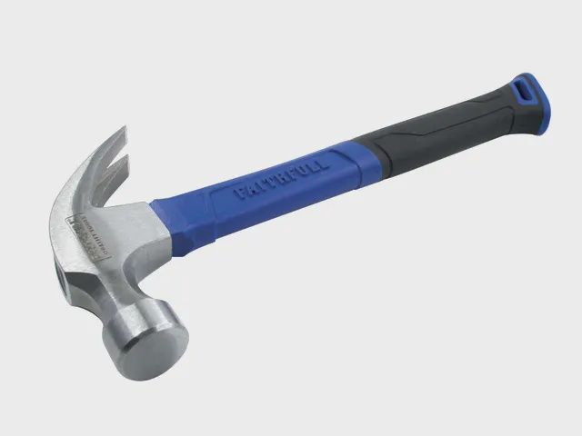 Faithfull 567g (20oz) Fibreglass Claw Hammer Shaft XMS25FGHAM