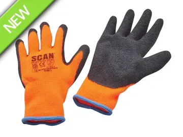 Scan Dipped Thermal Latex Gloves XMS26GLTH3