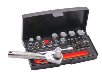 Bahco SL25MHBL Special Edition 1/4in Socket Set XMS26SL25