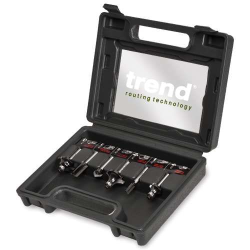 Trend 6pc starter cutter set 1/4 SET/SS11X1/4TC