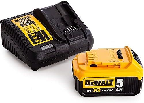 DeWalt DCB184 5.0Ah Battery &amp;10.8V-18V Multi Voltage Charger