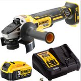DeWalt DCG405N 18V Brushless 125mm Angle Grinder with 1 x 5.0Ah Battery & Charger