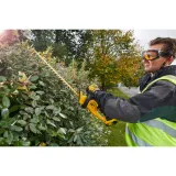 DeWalt DCM563PB 18V XR Cordless Hedge Trimmer with 1 x 5.0Ah Battery & Charger