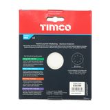 Timco 125mm Random Orbital Sanding Discs 80 Grit Red 231555
