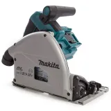 Makita DSP600ZJ 36V Brushless Plunge Saw with 2 x Guide Rail, Clamp, Bag & Case