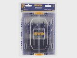 Irwin IRWIW4042202 Blue Groove 6X Wood Bit Set, 6 Piece