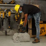 DeWalt DCH133N 18V Brushless SDS Plus Hammer Drill with 4 Piece Chisel Set