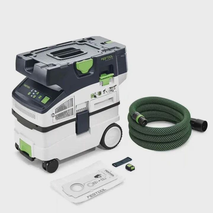Festool CLEANTEC CTMC MIDI I-Basic 36V M-Class Wet and Dry Mobile Dust Extractor 15L - 577067